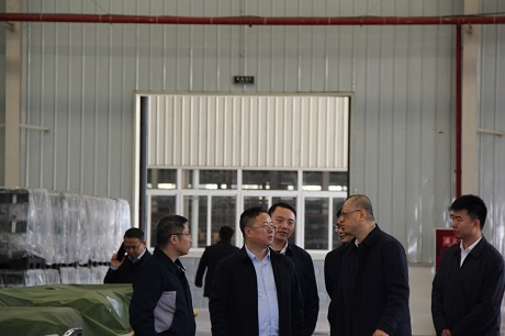 杨明率队莅临绵阳NG娱乐公司调研指导事情